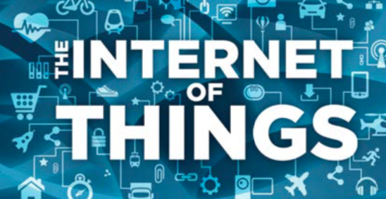 Poster illustrating the Internet of things